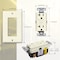 Faith Self-Test 20A GFCI Outlet Receptacle, Light Almond GLS-20A-LA - alternate 2